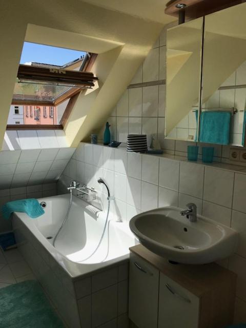 Gaestewohnung Saaleblick Weißenfels Exteriér fotografie